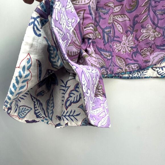 NWT Alix of Bohemia Carnaby Floral Patchwork Jacket, Purple Amethyst, Sz S - Picture 12 of 15